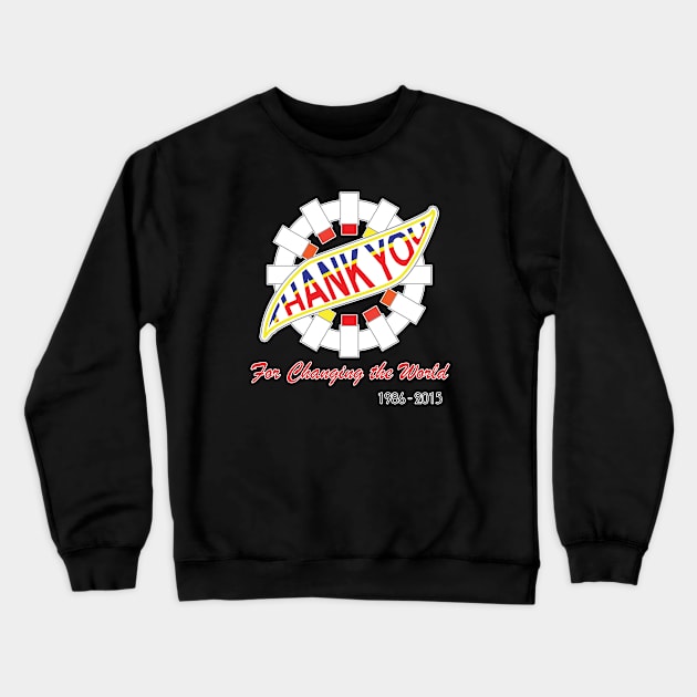 Thank You Captain Crewneck Sweatshirt by old_school_designs